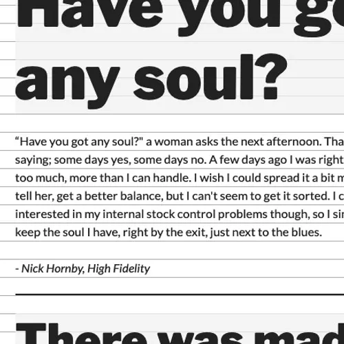 Decent web typography